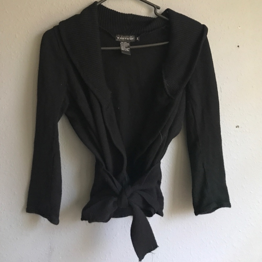 Rampage black sweater