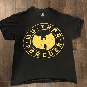 Wu-tang forever tee size medium. Black