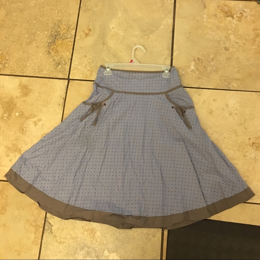 Merona polka dotted skirt.