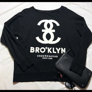 CREWNECK SWEATSHIRT BROOKLYN DIVIDED SIZE M