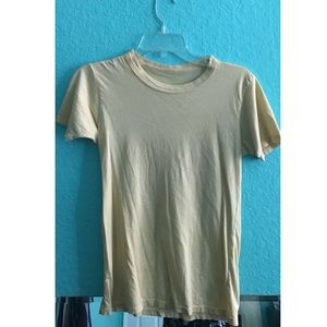 Basic Yellow Shirt