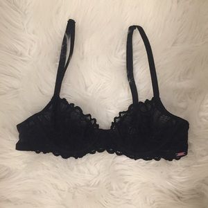 Victoria's Secret PINK Black Unlined Bra