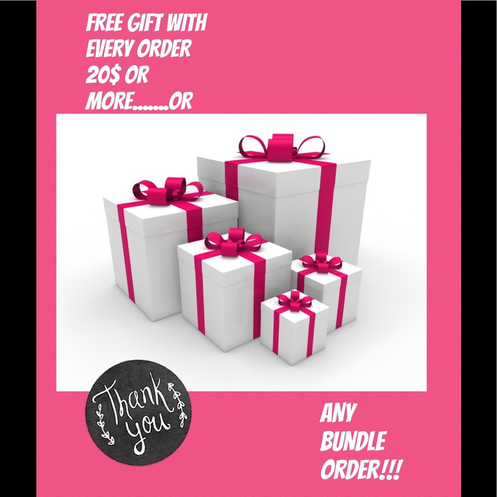 🎁FREE GIFT -WITH ANY PURCHASE/ CHANGED AS OF 10/1