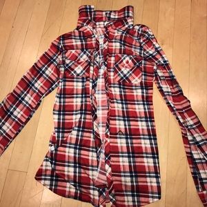 red and blue flannel!