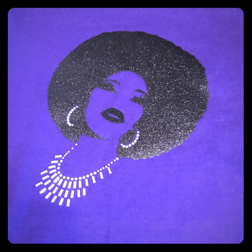 Beautiful Black Woman T-Shirt 👚Custom Made👚