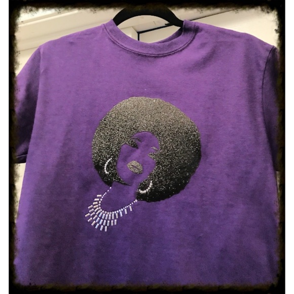 Beautiful Black Woman T-Shirt 👚Custom Made👚 - Picture 2 of 2