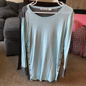 Michael stars long sweater