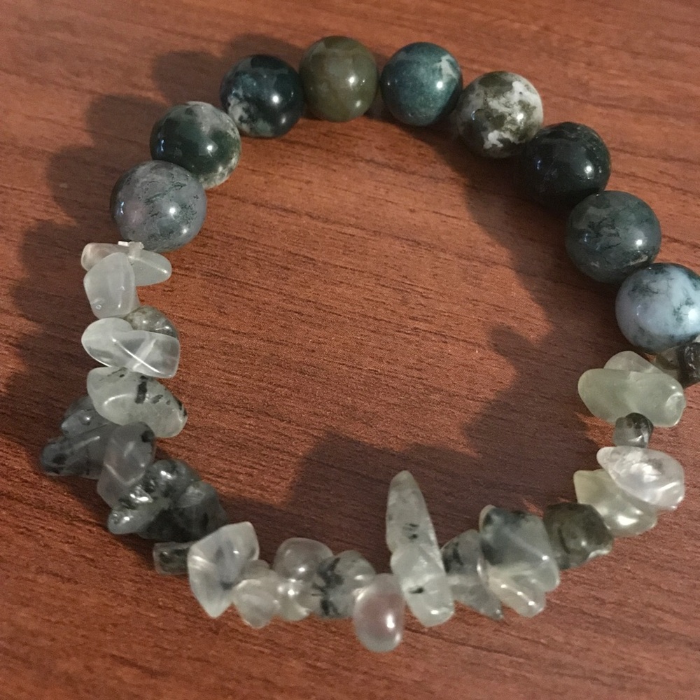 Earth and rock tone bracelet