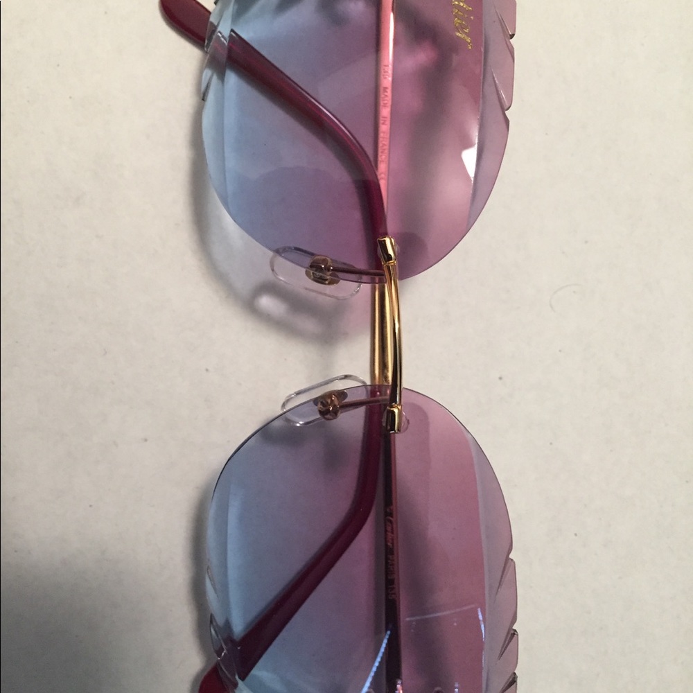 Authentic cartier wires with custom lenses