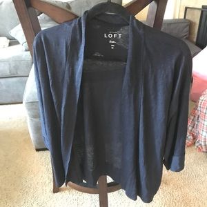 Linen loft cardigan