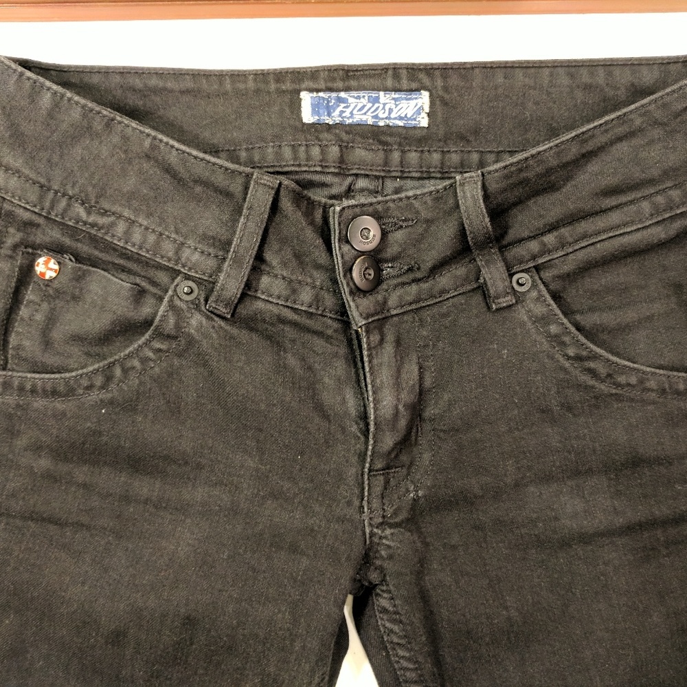 Hudson Classic Black Bootcut size 25 x 29.5