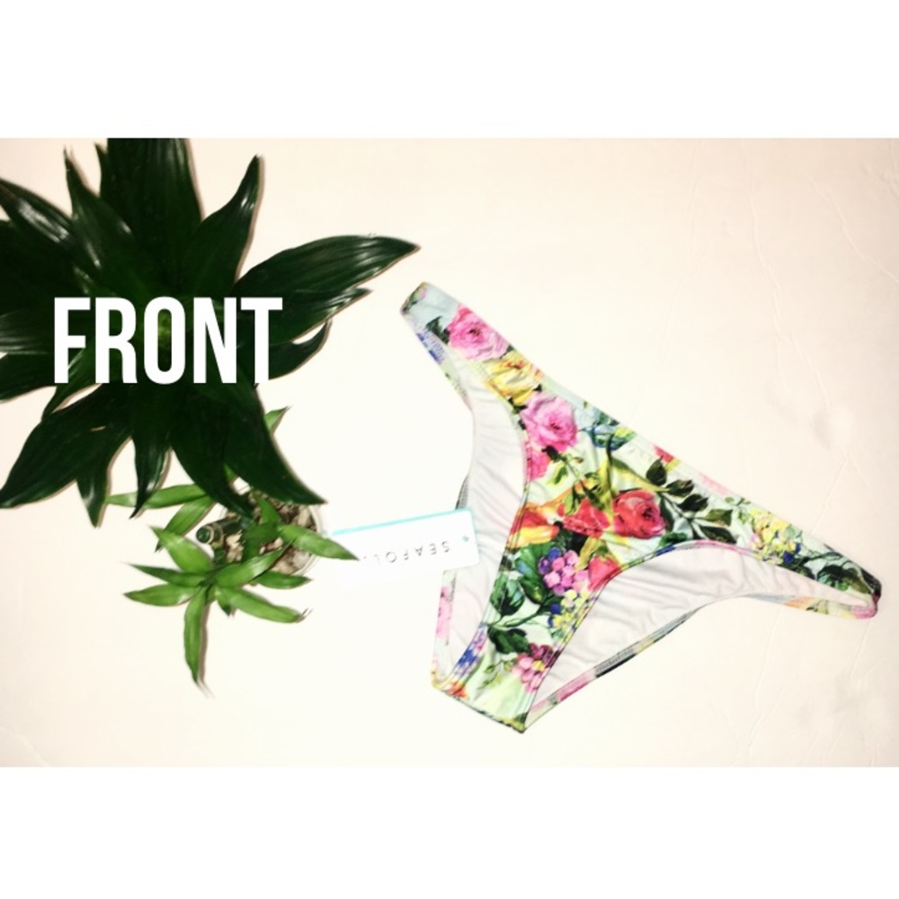 SEAFOLLY AUSTRALIA NWT Floral Swimsuit Bottoms!!!