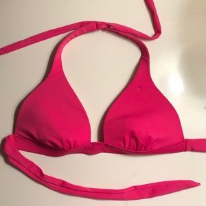Victoria's Secret Pink Bikini Top Size Large