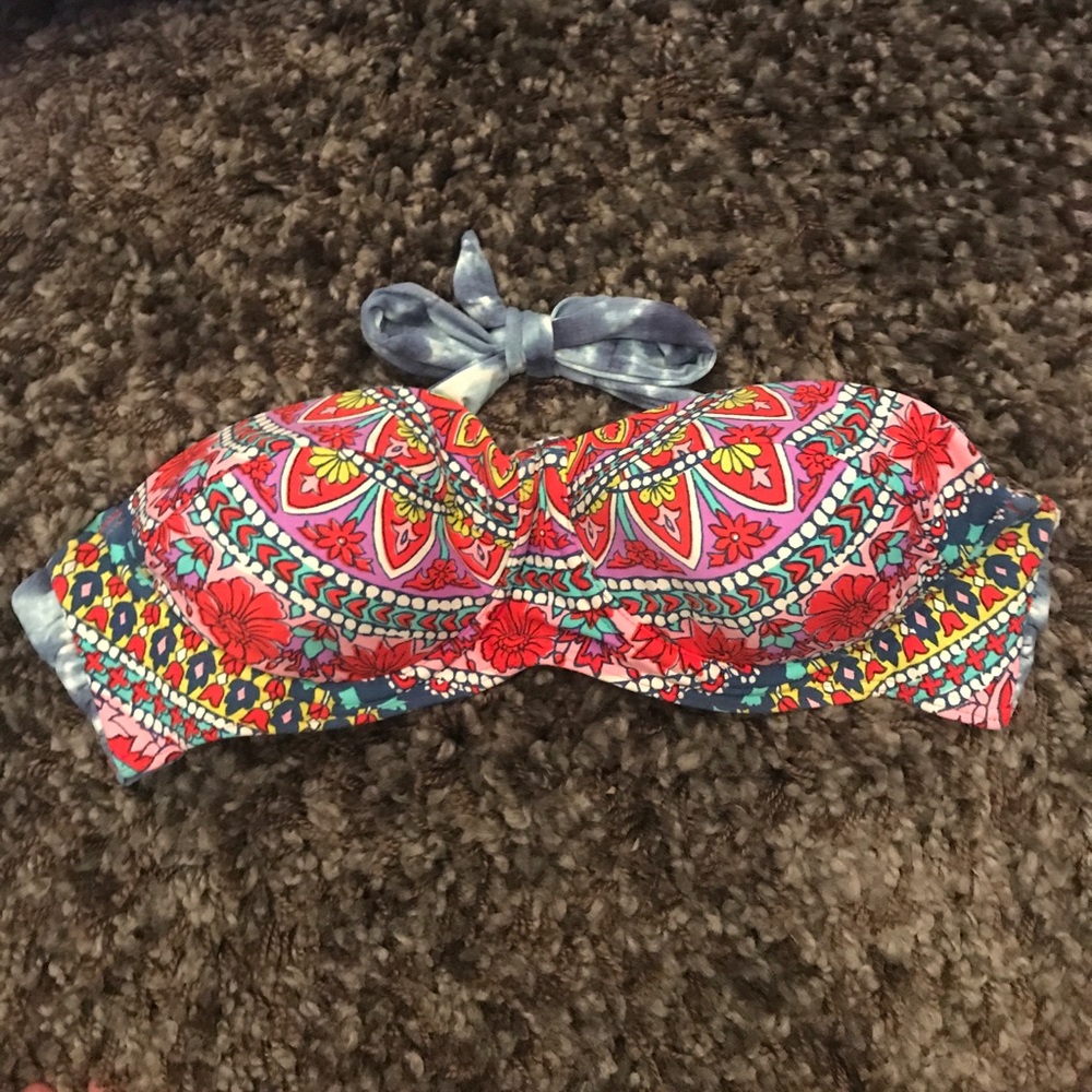 Colorful Billabong Bikini Top