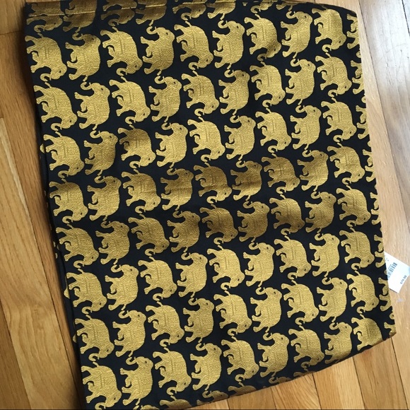 J. Crew jacquard elephant skirt - Picture 5 of 7