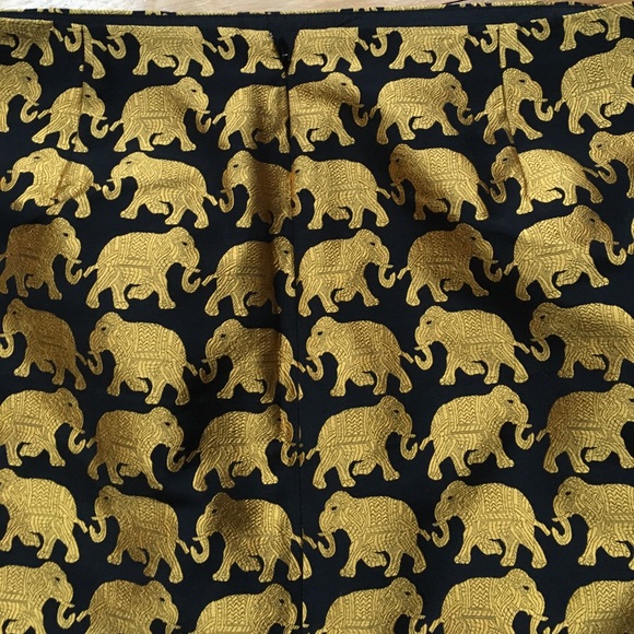 J. Crew jacquard elephant skirt - Picture 7 of 7