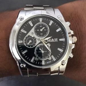 M&H Stainless Steel Watch