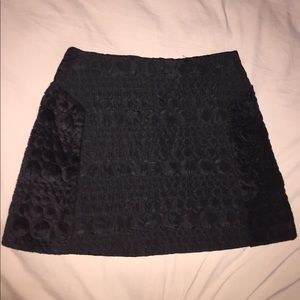 High Rise Pencil Mini Skirt