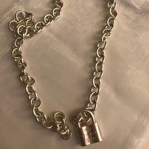 Tiffany & Co. Lock Necklace~ Almost New