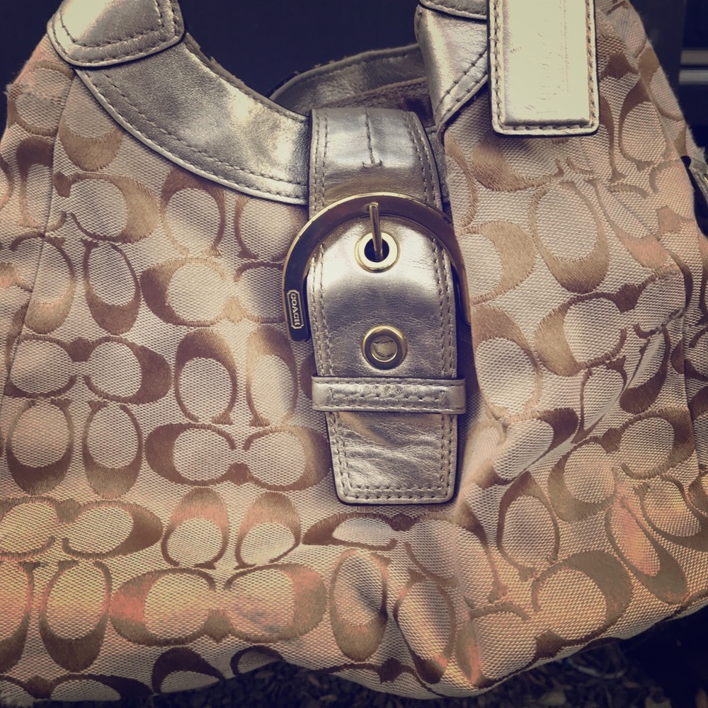 Coach hand bag