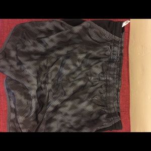 Black workout shorts