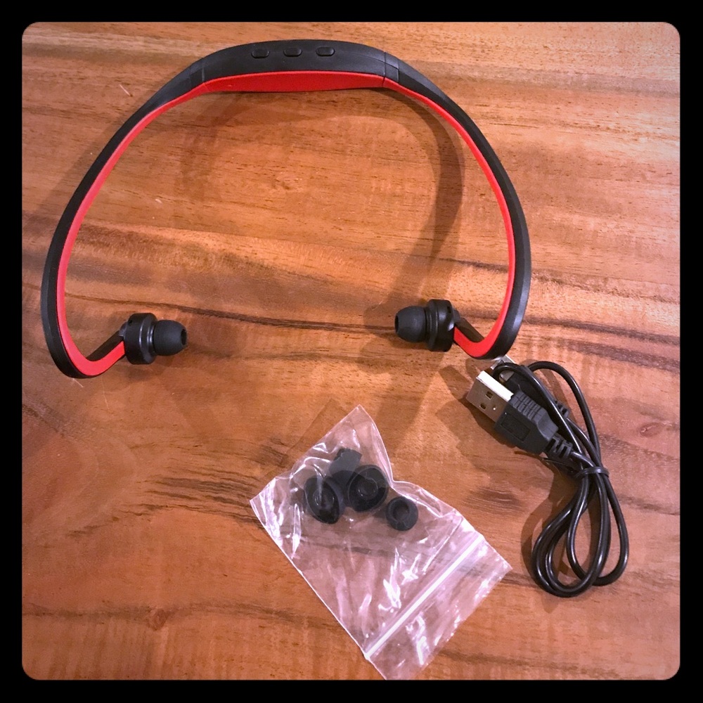 Bluetooth wireless sport headphones