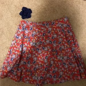 Flower Skirt + matching flower hair piece