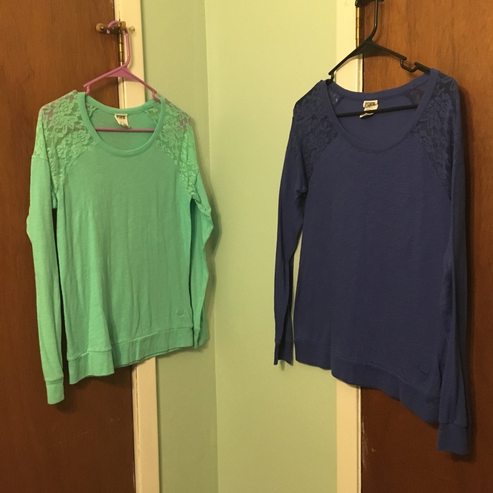 Victoria's Secret Pink Long Sleeve bundle