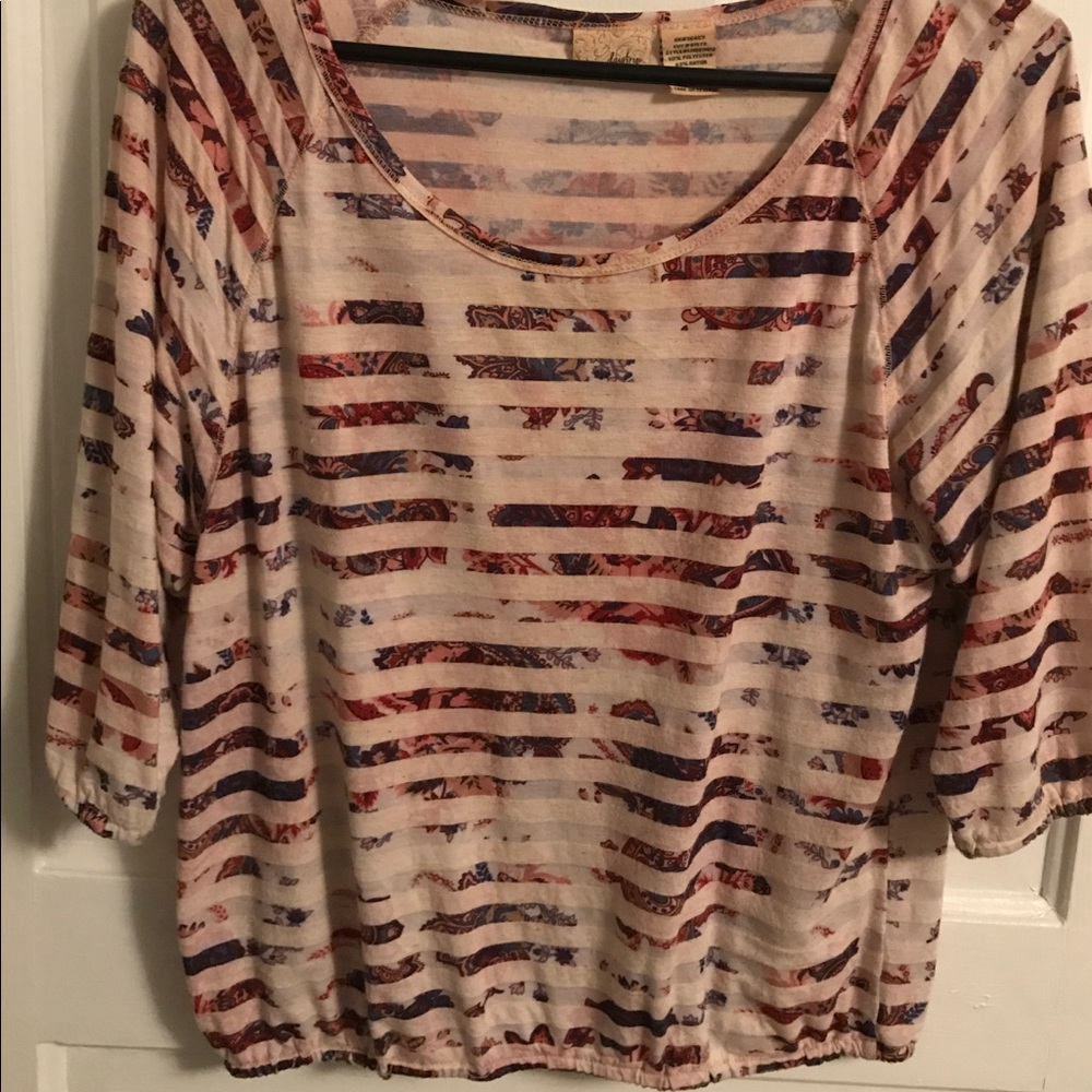Women's Daytrip medium 3/4 sleeve top