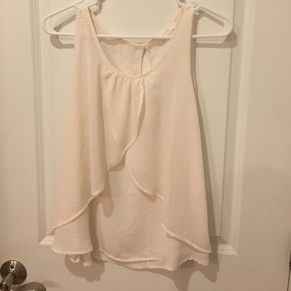 Cream Off White Top