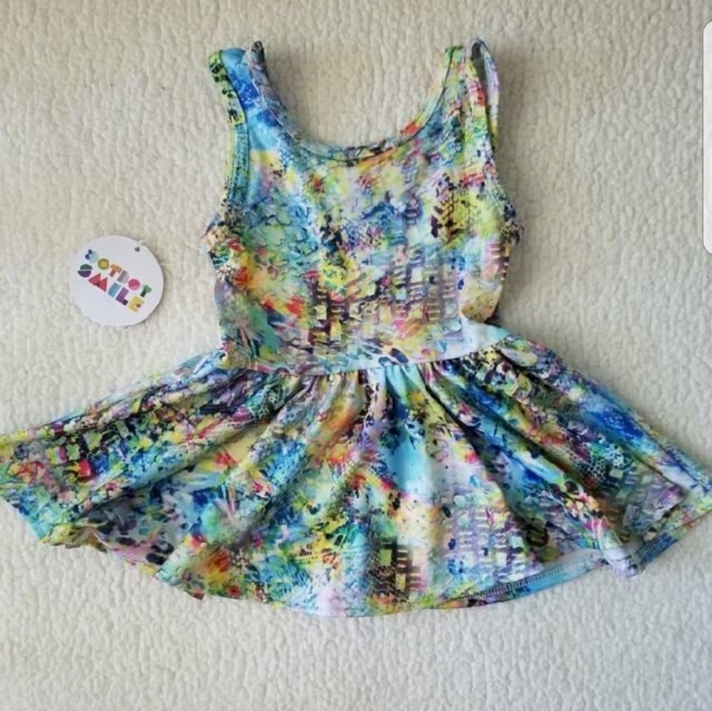 Dot Dot Smile Twirl Dress 6/12 months