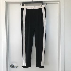 Eleven Paris Tuxedo Stripe Track Pants Slacks