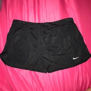 Black Nike shorts