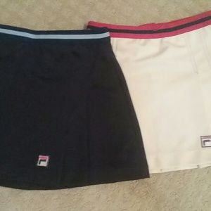 Fila tennis skirts