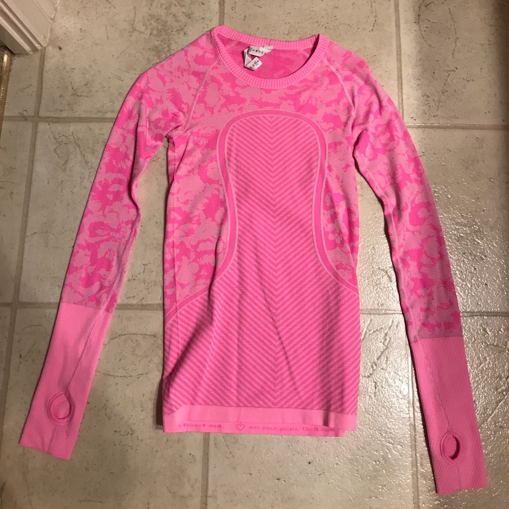 Long Sleeve Lululemon Workout Shirt