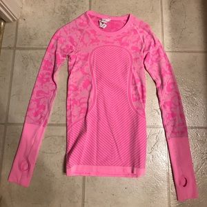 Long Sleeve Lululemon Workout Shirt