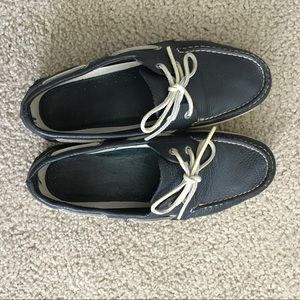 Navy Blue Sperry Topsiders