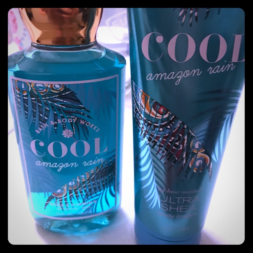 NWT never used BBW shower & lotion set