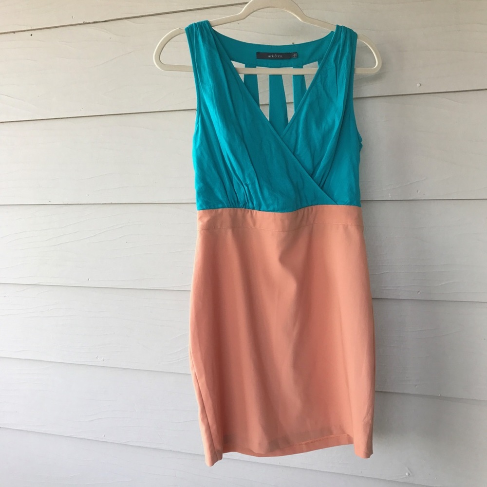 🍊Ark & Co Colorblock Sleeveless Dress🍊