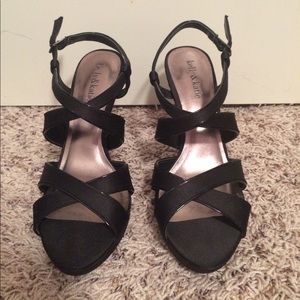 Kelly & Katie black heels