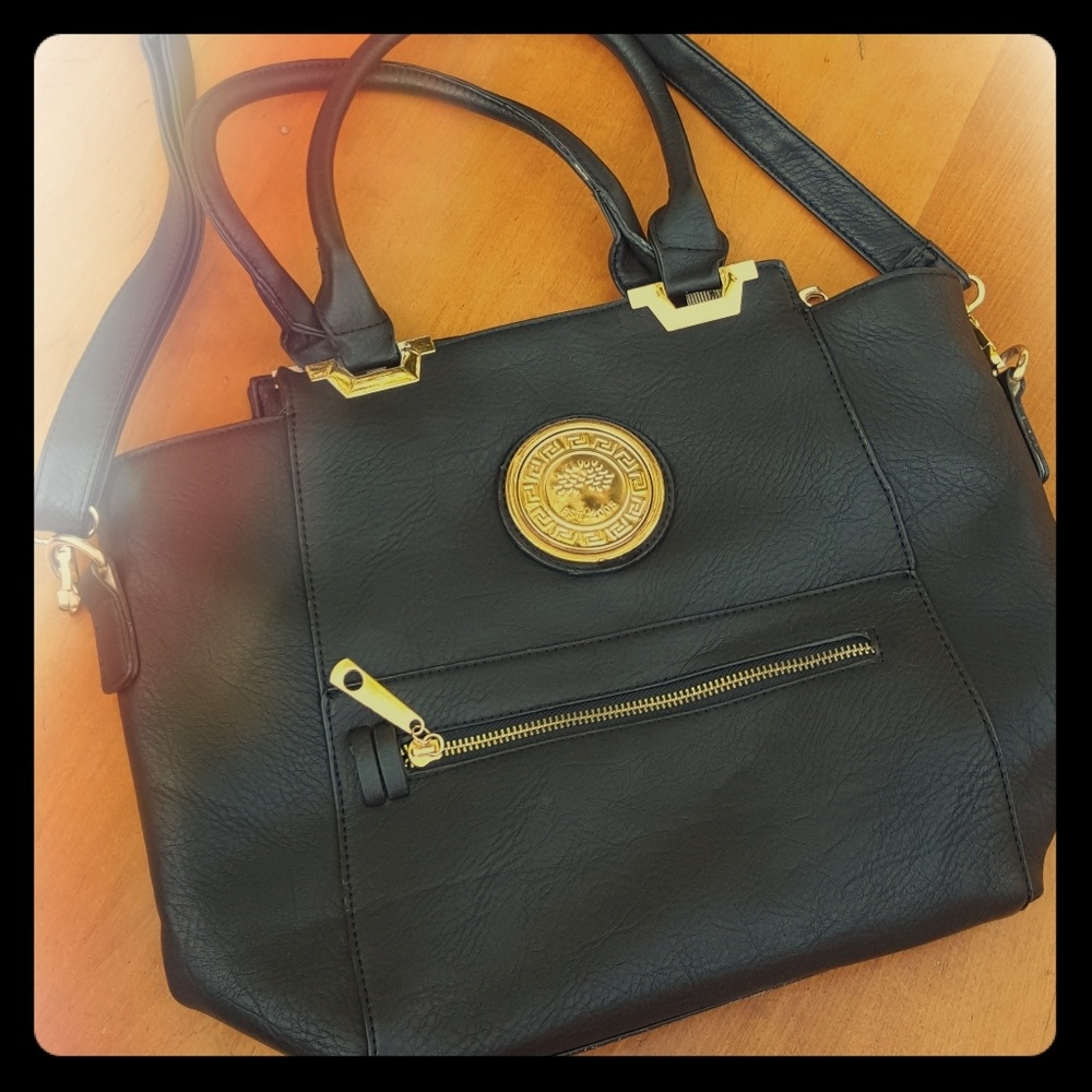 Faux Leather 👜 Cross-Body Bag
