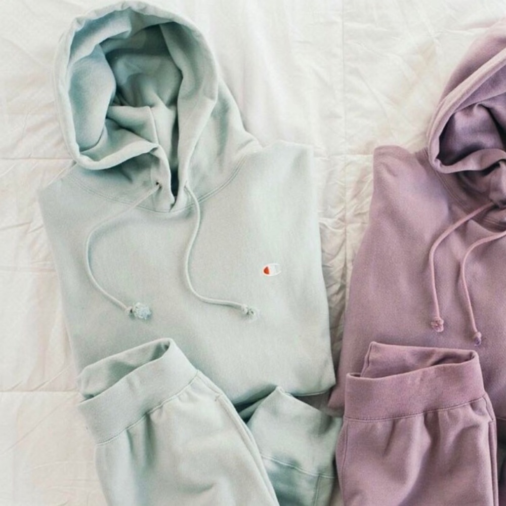 ❌SOLD❌CHAMPION REVERSE WEAVE HOODIE SEAFOAM GREEN