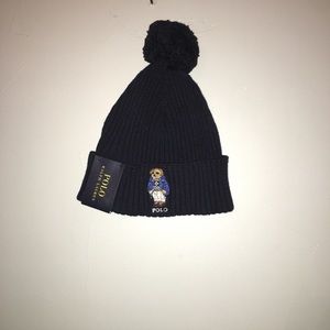 ski bear knit hat