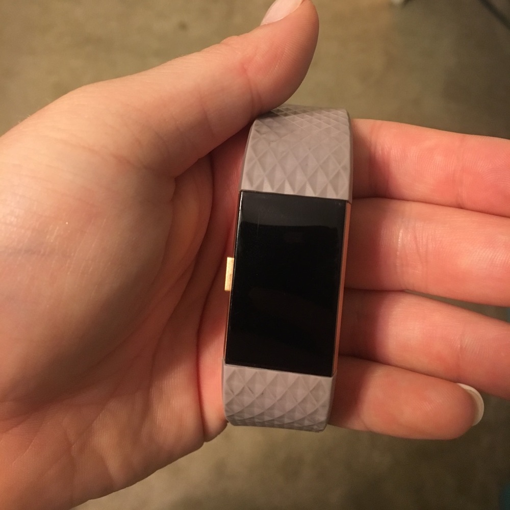 Limited edition lavender rose gold Fitbit charge 2