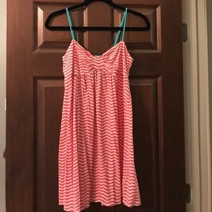 Large Roxy babydoll beach coverup dress