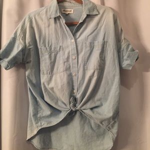 Madewell Chambray Courier Shirt