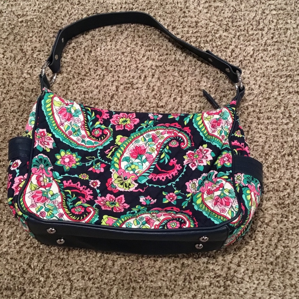 Vera Bradley Cargo Crossbody Petal Paisley 5014 - Picture 4 of 6