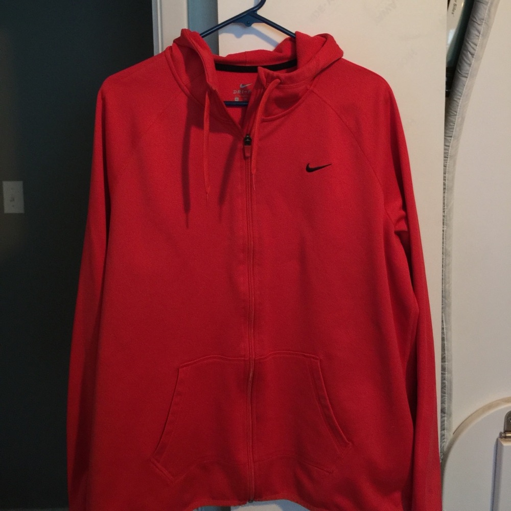Nike dri-fit full zip hoodie Sz XL