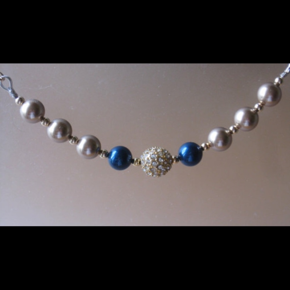 Swarovski Pearl and Gold Filled Necklace