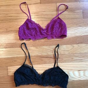 Honeydew Lace Bralettes Small